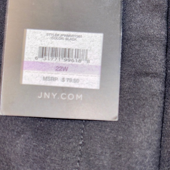 Jones New York Classic Black Dress Pants - Picture 2 of 3